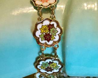 enamel costume bracelet