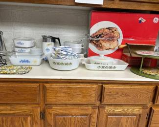 Corning ware and Anchor Hocking Fire King