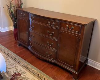 Mahogany Buffet.