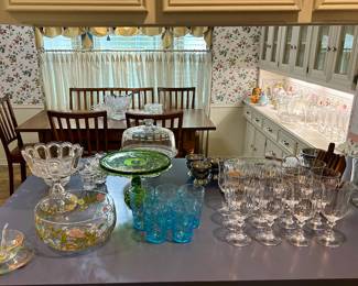 Nice glassware & kitchen dishes