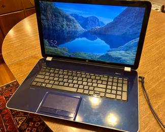 Wiped HP Pavilion 17” 4GB with Windows 10 Laptop