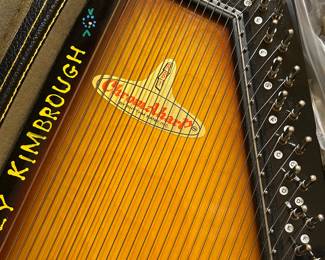 Vintage 36 string Chromaharp & case