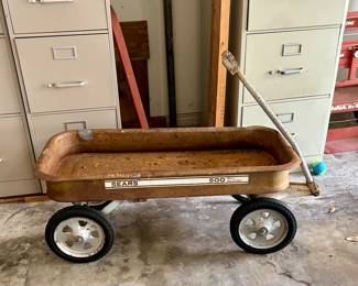 Vintage Sears metal wagon