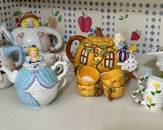 Wonderful collection of tea sets