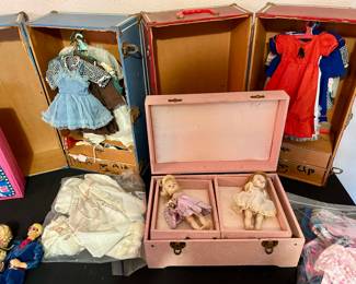 1950’s “Ginny” & Vogue Dolls & clothing