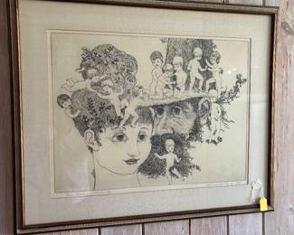 Curt Frankenstein signed Art