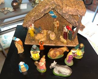 Vintage Nativity Scene