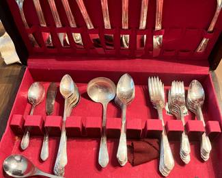 Set of Silverplate Cutlery