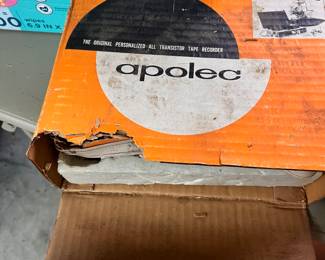 Apolec Original Personalized all Transistor Tape Recorder