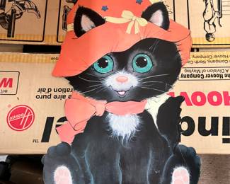 Vintage Paper Cat
