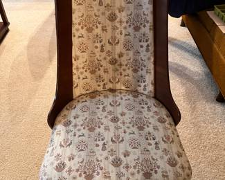 1 of 4 MCM Dining Chairs
Walnut and Fabric.
(Excellent Condition)