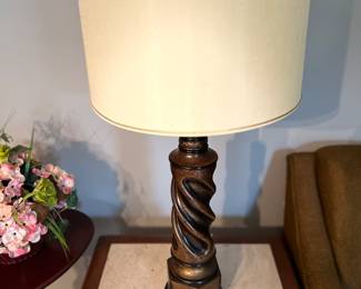 Pair of Nice wooden Lamps