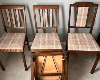 Vintage Folding Chairs