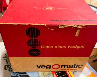 vegOmatic in Original Box