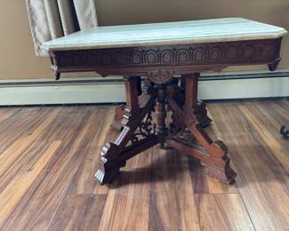 Marble top table