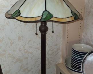 stained glass lamp floor