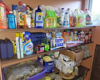cleaning supplies