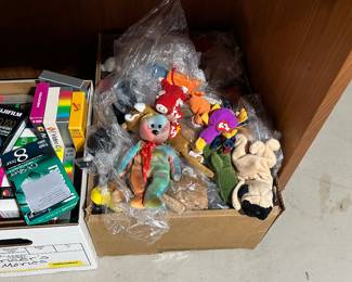 Whole box of Beanie babies