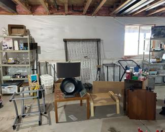 Rolling hanging folder stands