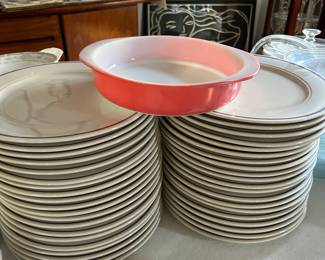 Pink Pyrex