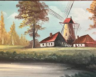 Oil on board