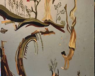 Fabulous MCM original painting