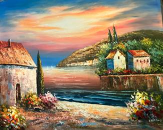 Oil on canvas