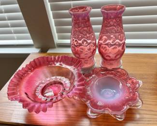 Cranberry Colored Glass