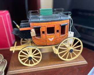 Wells Fargo Overland Stagecoach
Signed Oscar M. Cortes