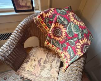 Boho Wicker Chair