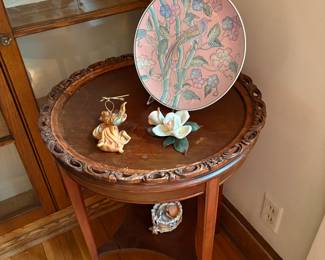 Vintage Pie Crust Tables