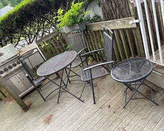 Outdoor Folding Bistro Set