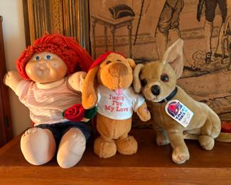 1970s/80s Cabbage Patch & Animated Plushies