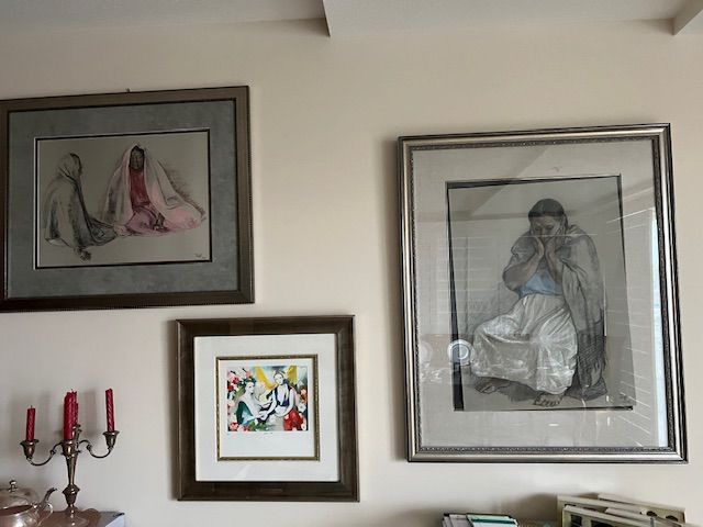 Two original Zuniga + Limited Edition by Marie Laurenin