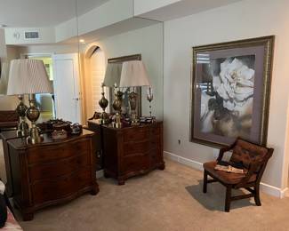 Ethan Alllen pair ofbed side tablesjudy