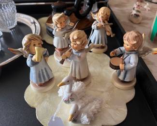 miniature Goebel musicians