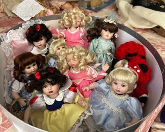 Collection of Marie Osmond Dolls