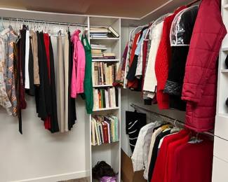 Many Designer Clothes..St. John, Nieman Marcus, Pendelton, Escada ..(sizes 6 & 8) excellent condition