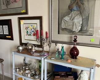 Zuniga, sterling , antique box....
