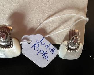 Judith Ripka earrings