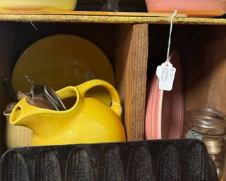 Fiestaware
Cast Iron