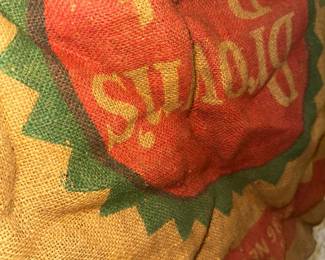 Vintage Brown’s Best Burlap Bag
