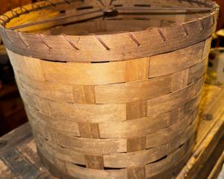 Vintage Basket Lamp Shade