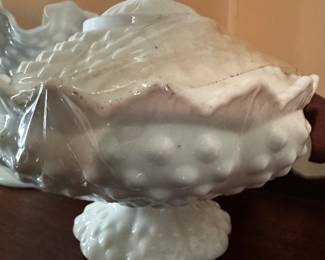 Fenton Hobnail Candy Dish