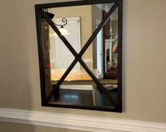 Mirrors (pair) are Ballard designs. I didn’t know that when I priced them for the first sale. The prices have been adjusted to reflect the brand.