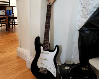 Squire starter guitar and amp
