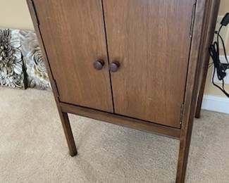 Vintage Record Cabinet