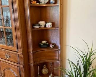 Figurines, Silver Plate Candle Holders, etc
