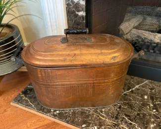 Vintage Copper Washpot