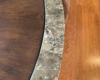 Granite Edge on Dining Table